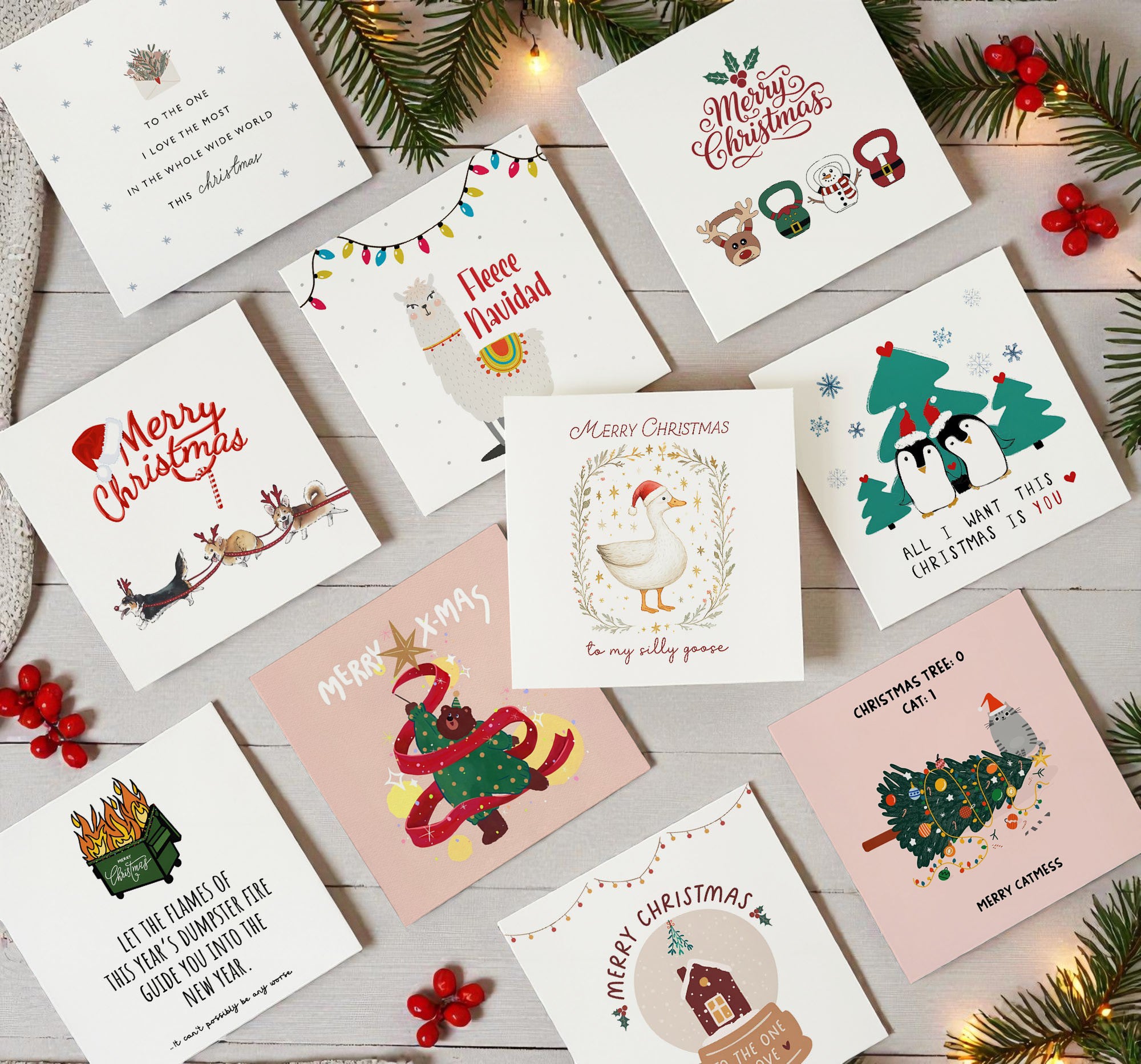 Christmas Card Combo