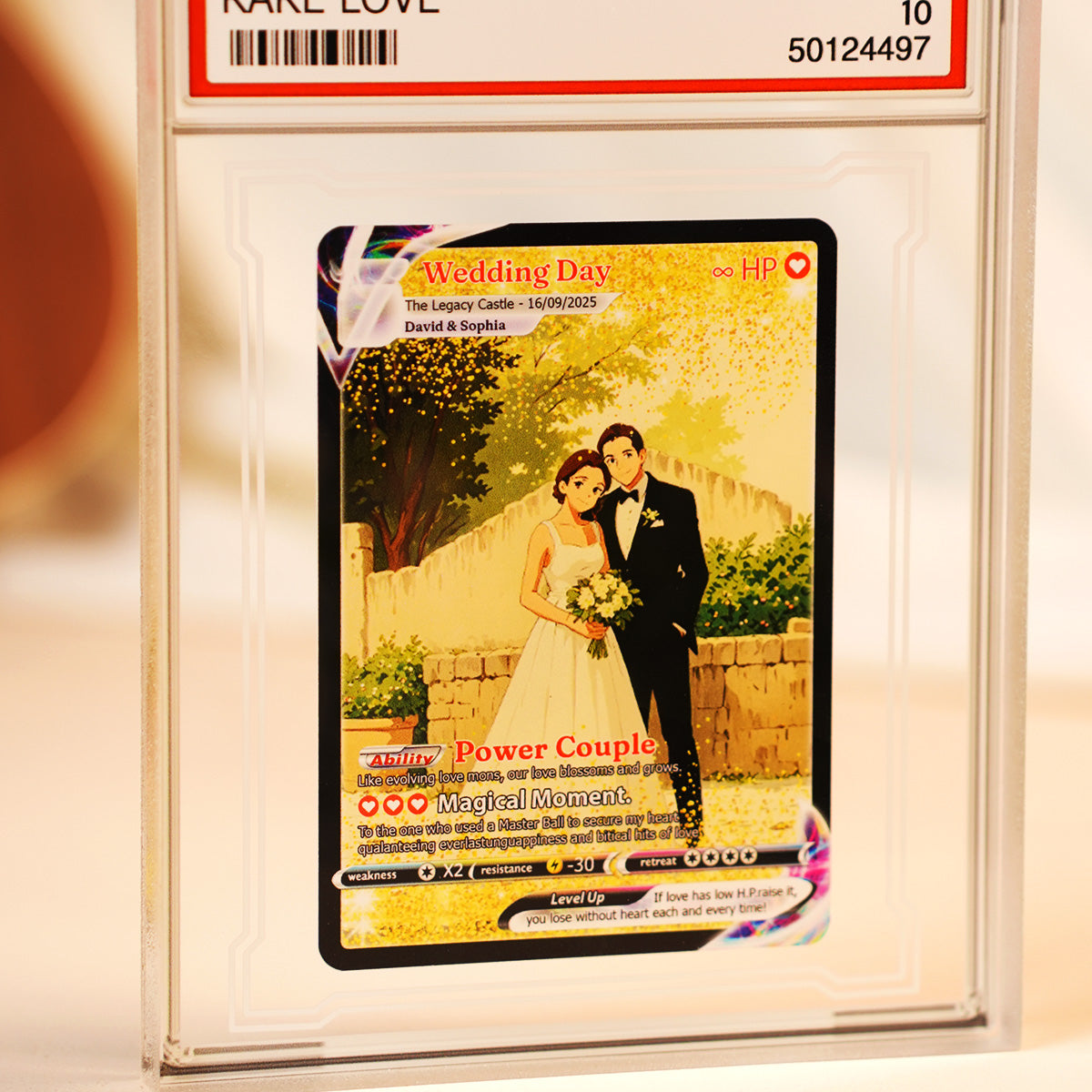 Personalized Poke Anniversary Acrylic Plaque, Gift for Him, Gift for Her, Wedding Gift