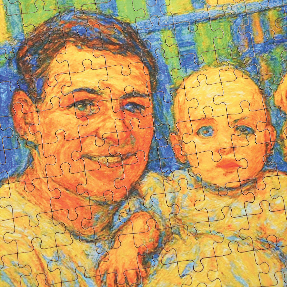 Personalized Painting Puzzle, Perfect Gift for your Family, Gift For Friends, Gift for Pets