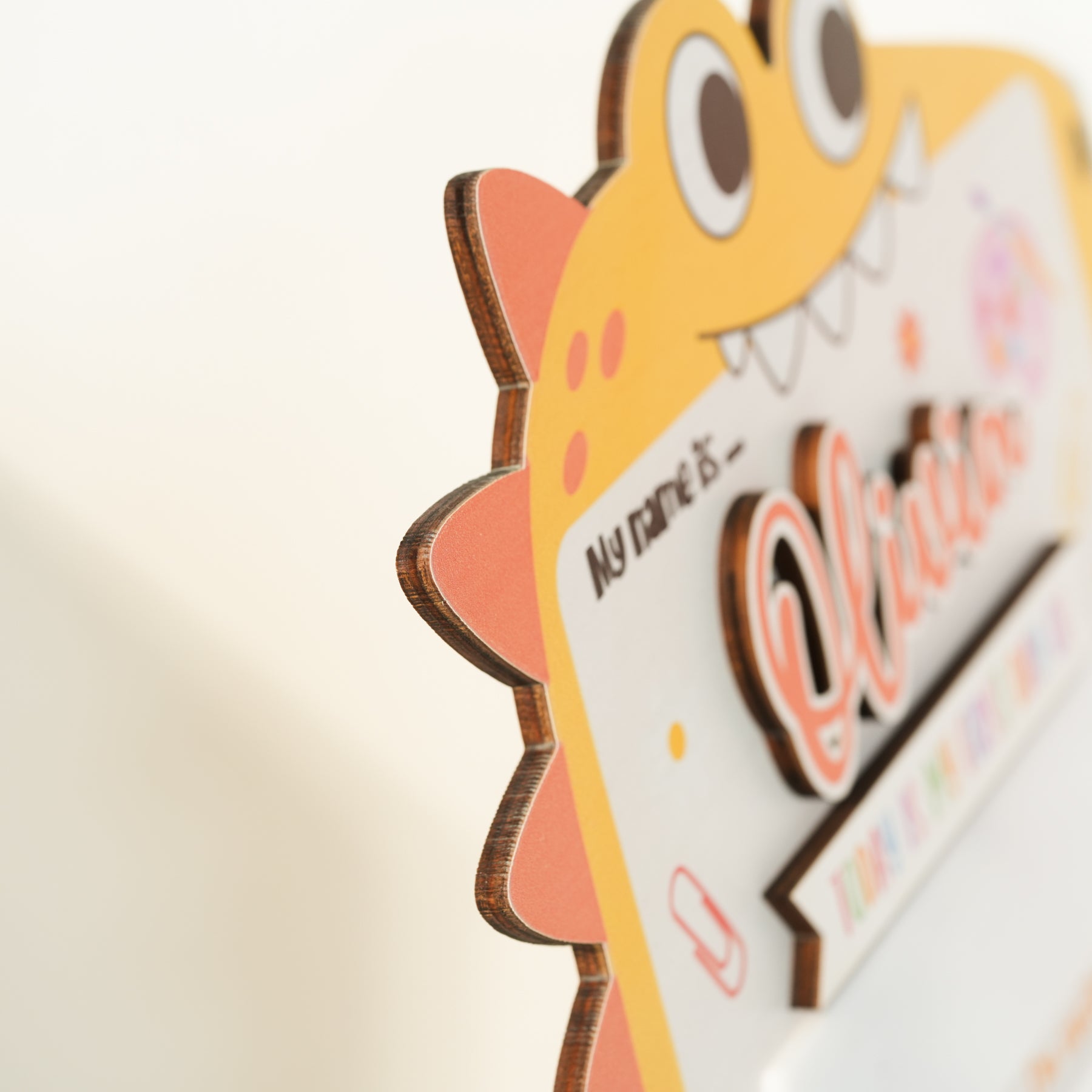 Back to School Sign Dino, Custom Kids School Board Sign