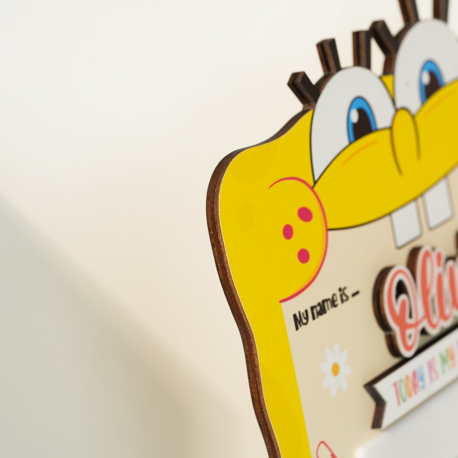 Back to School Sign Sponge, Custom Kids School Board Sign