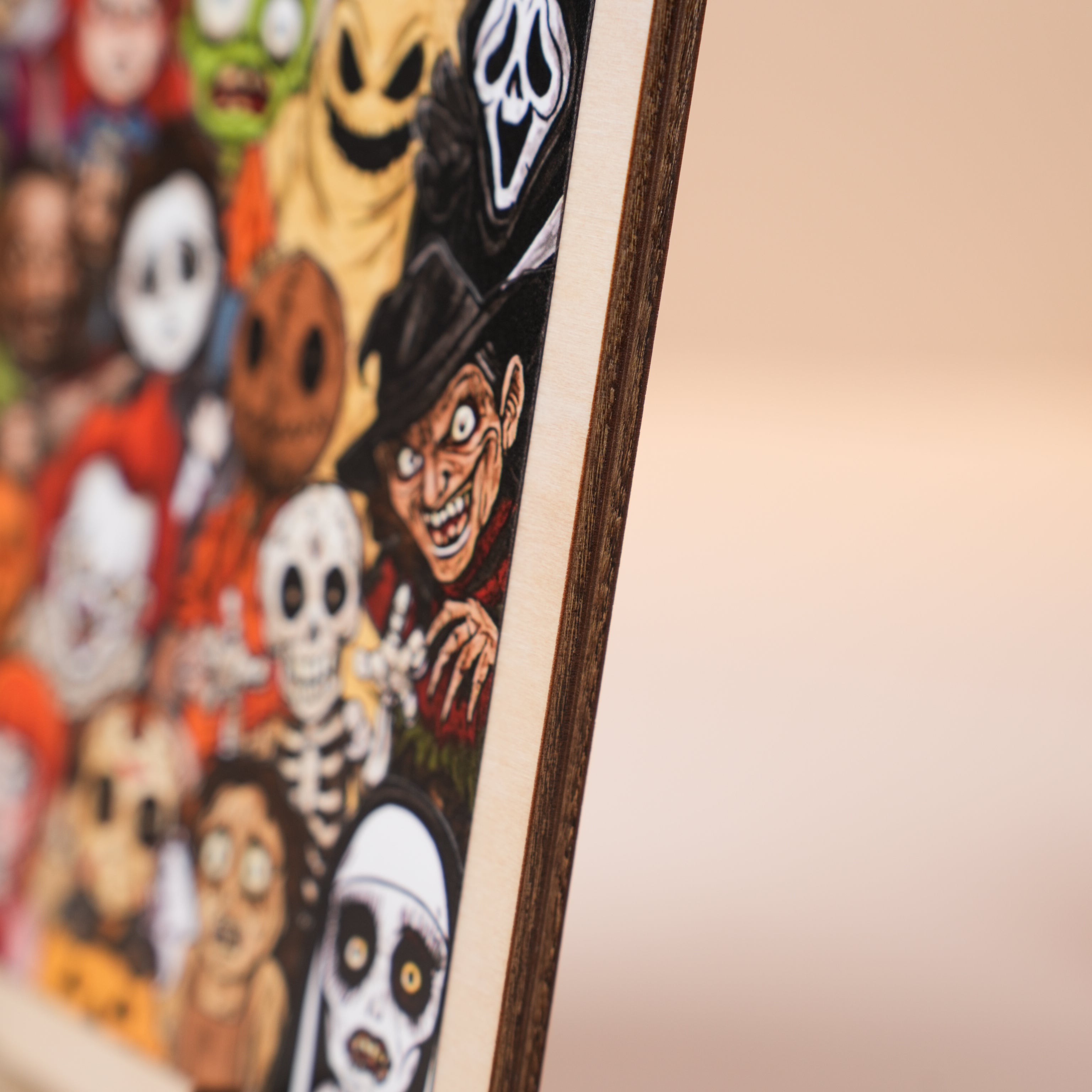 Halloween Horror Charactor Puzzle, Customize Gift for Halloween