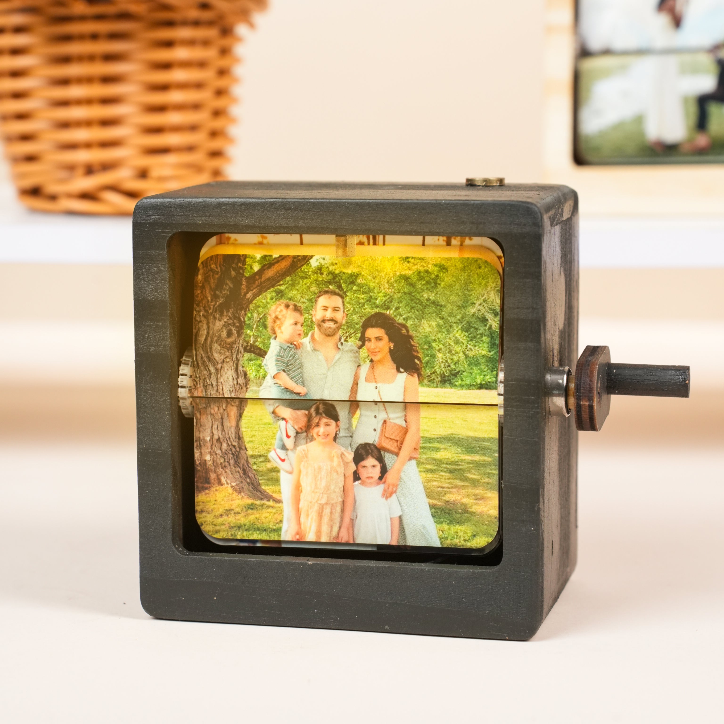 Personalized Flip Photo Box – Capture Moments, Forever