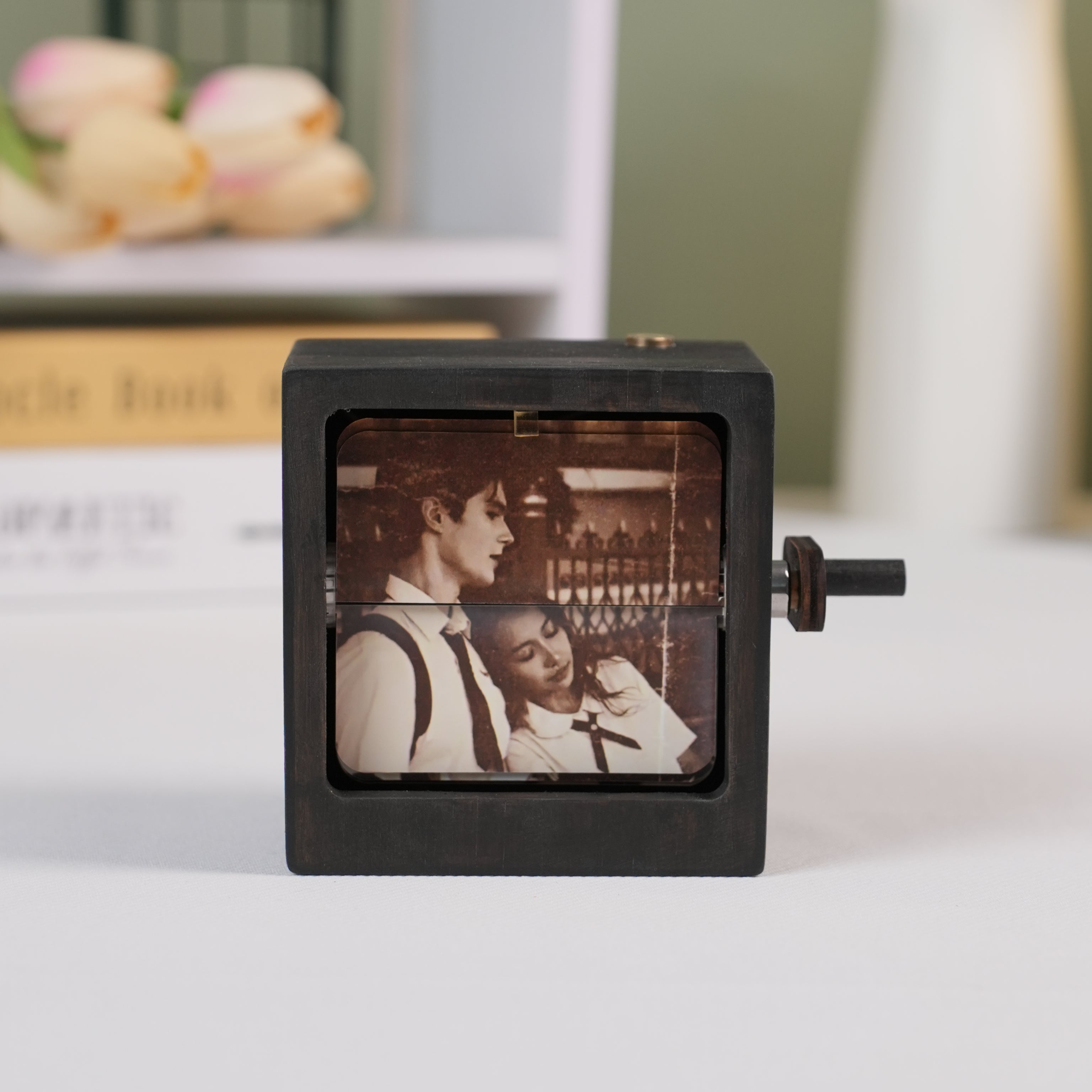 Personalized Flip Photo Box – Capture Moments, Forever