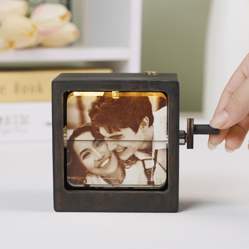 Personalized Flip Photo Box – Capture Moments, Forever
