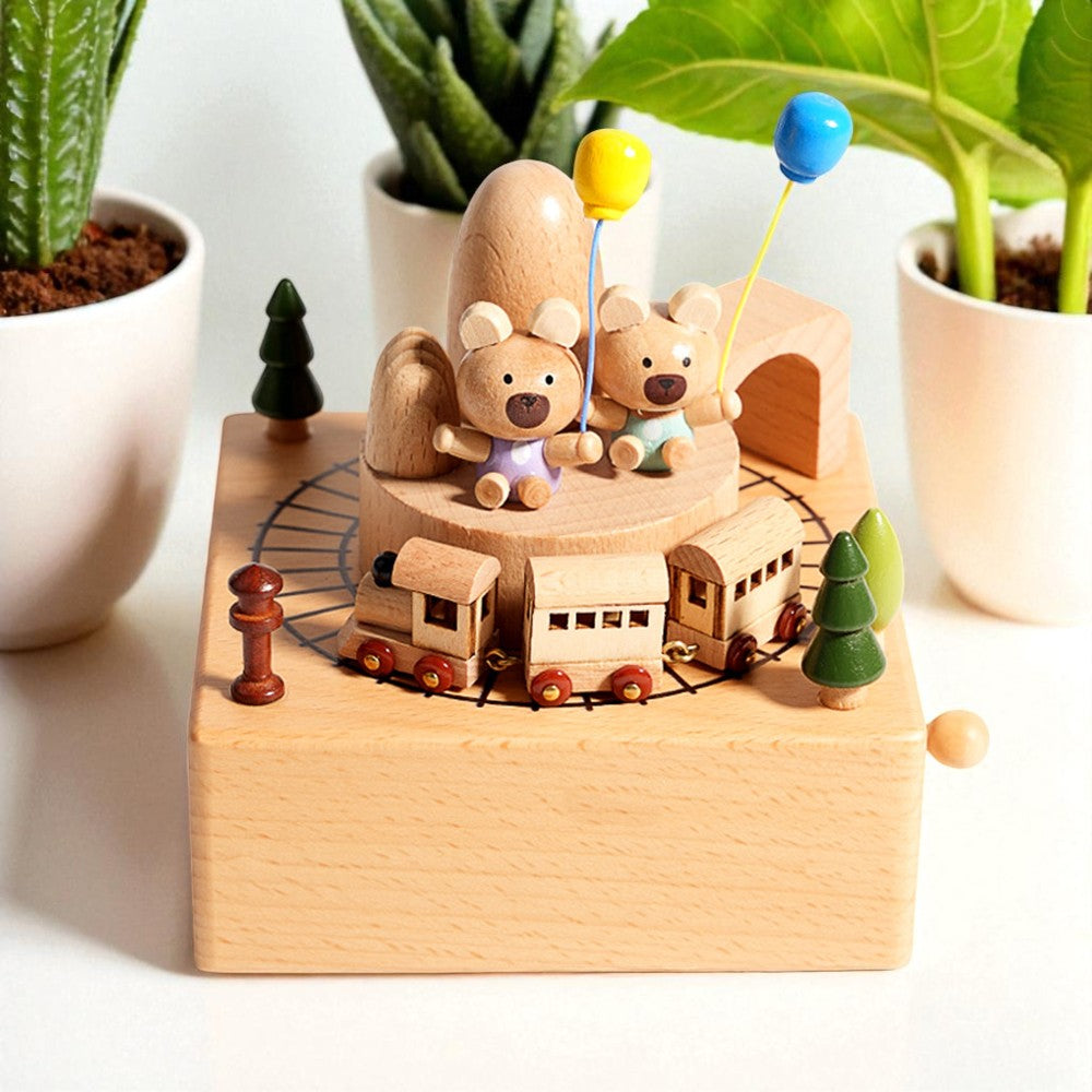 Musical Wooden, Engraved Name Music Box, Personalized Wooden MusicBox