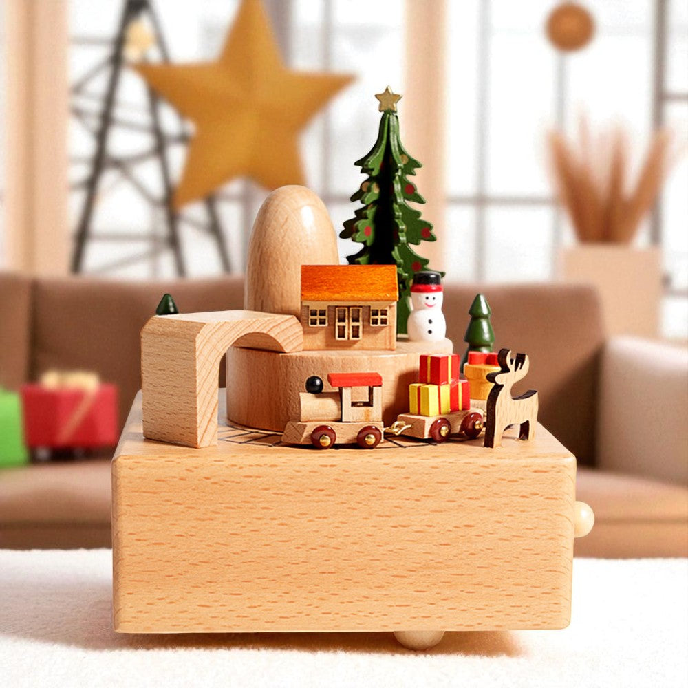 Musical Wooden, Engraved Name Music Box, Personalized Wooden MusicBox