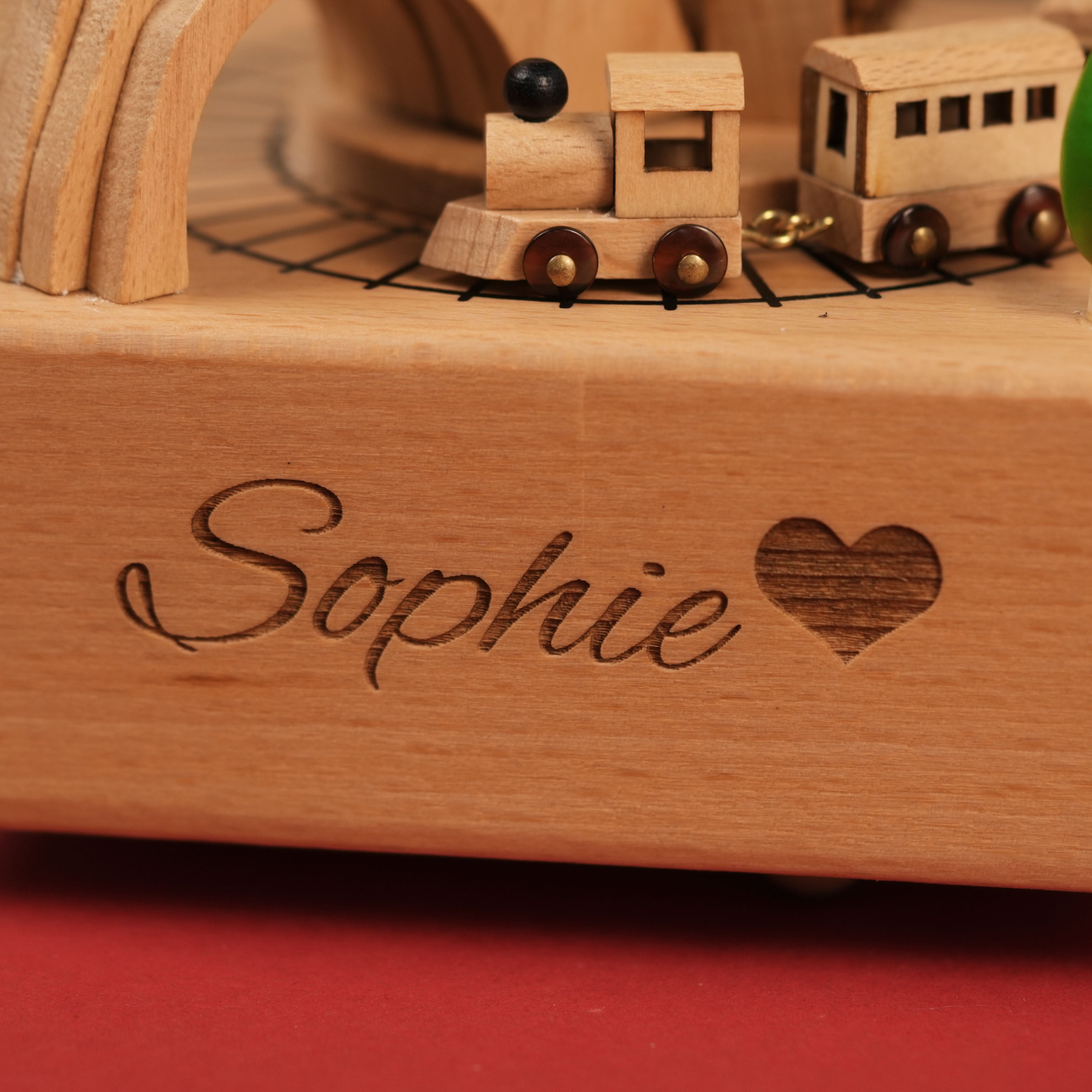 Musical Wooden, Engraved Name Music Box, Personalized Wooden MusicBox