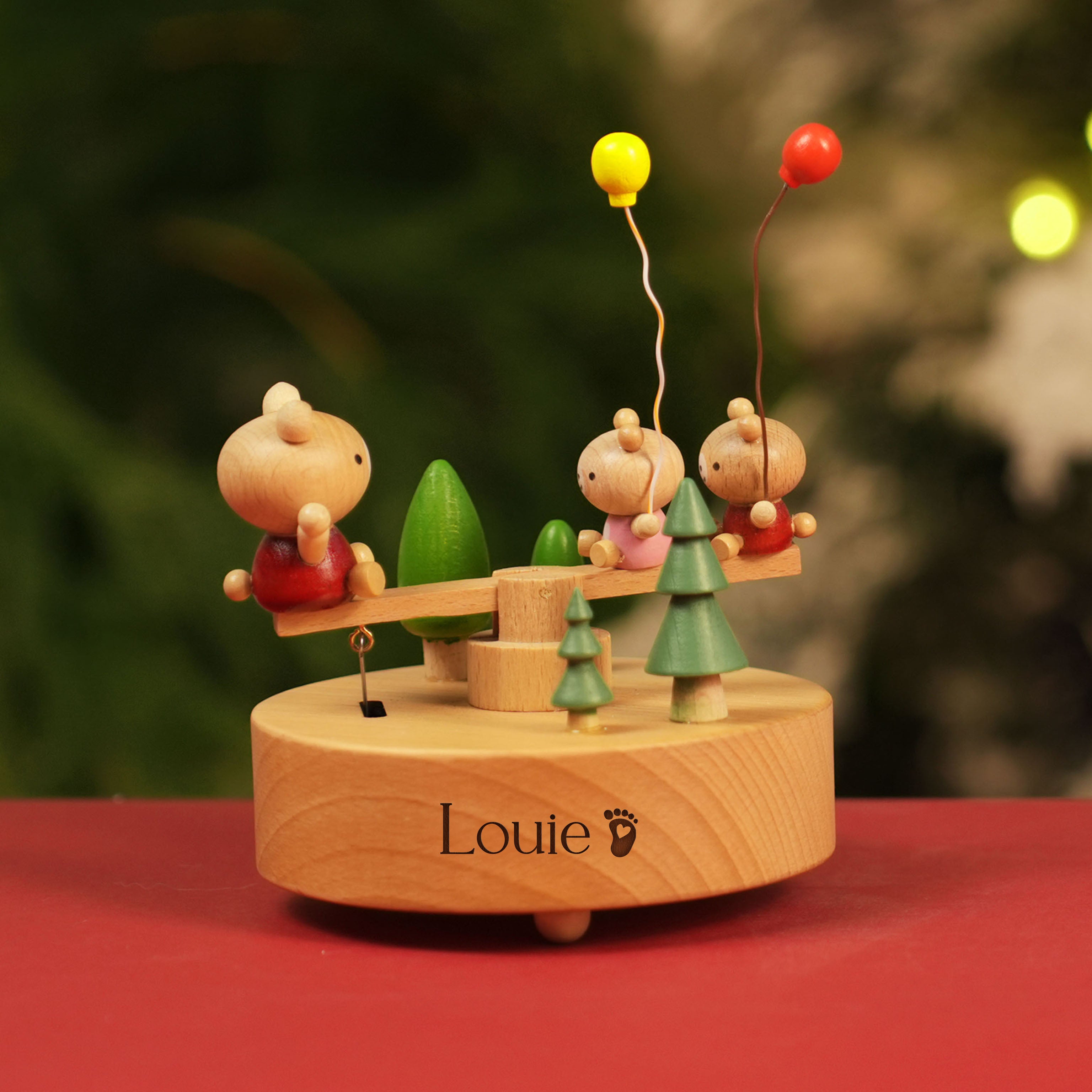 Musical Wooden, Engraved Name Music Box, Personalized Wooden MusicBox