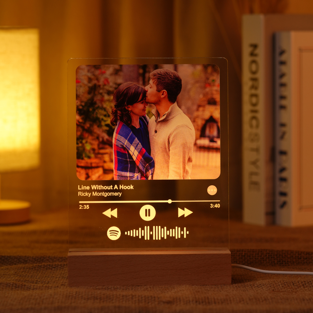 Custom LED Light Frame - Spotify