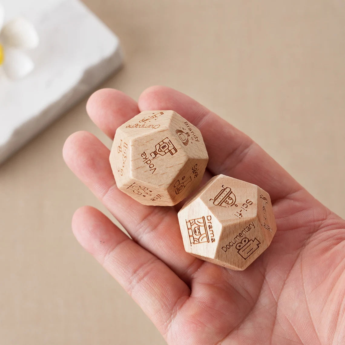 Personalised Date Dice Set-Anniversary Gifts, Couple Dices, Position Dice, Date Night Gifts, Date Night Ideas, Gift For Couples