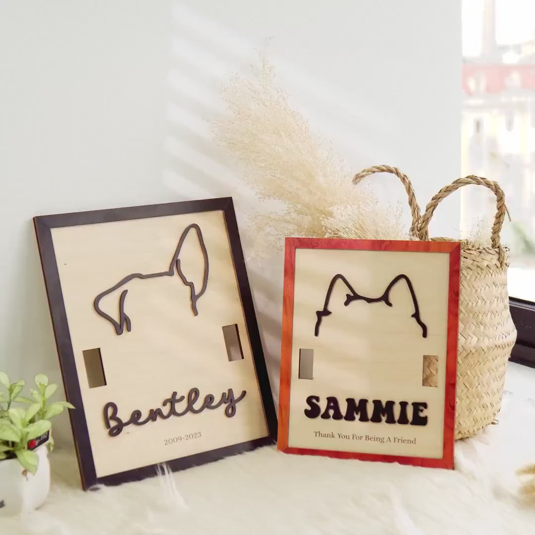 Dog Memorial Gifts For Loss Of Dog, Personalized Loss of Pet Gift